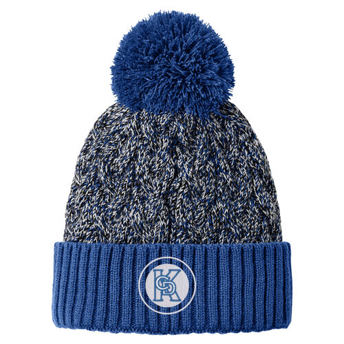 New Era® Marled Knit Pom Beanie Thumbnail