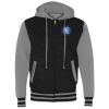 Unisex Heavyweight Varsity Full-Zip Hooded Sweatshirt Thumbnail